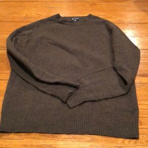 Brown sweater Crew neck